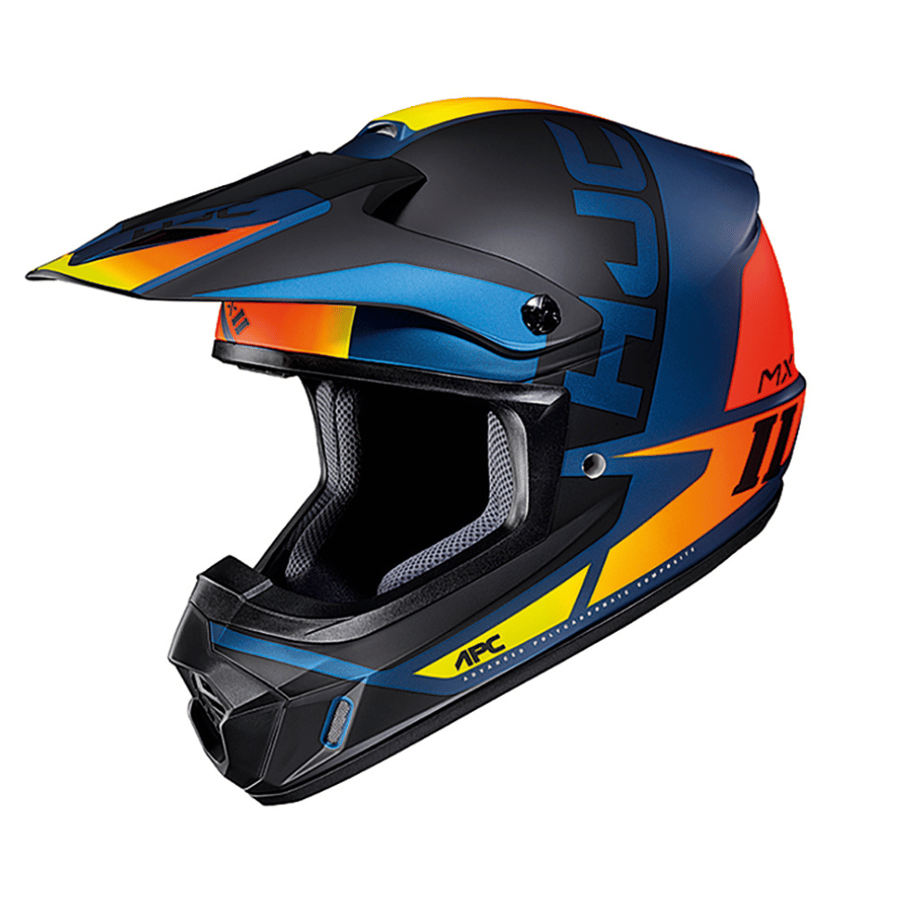 HJC CS MX II Creed Off Road Motorbike Helmet Road and Trials