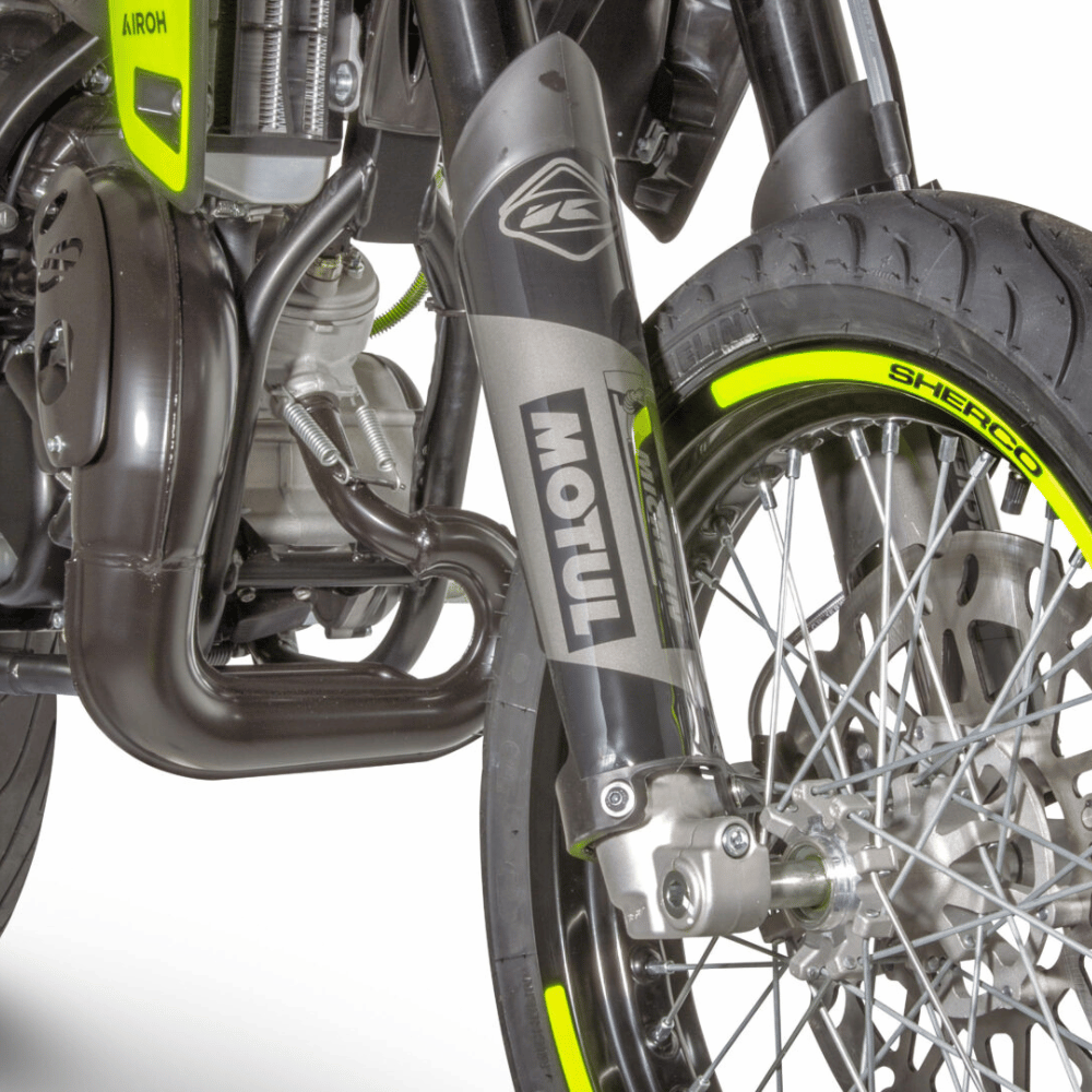 Sherco SM-RS Silver 50cc Supermoto Bike