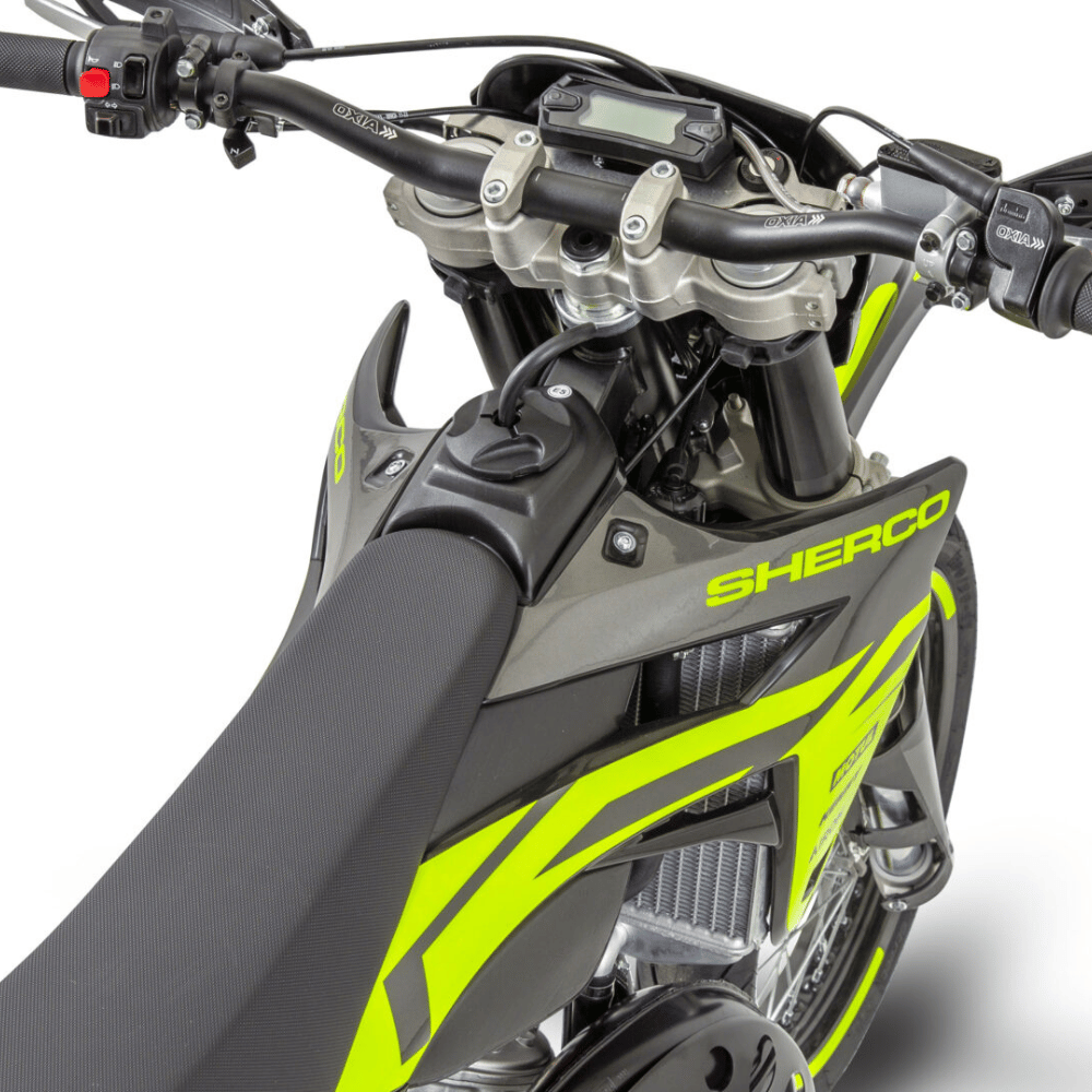 Sherco SM-RS Silver 50cc Supermoto Bike