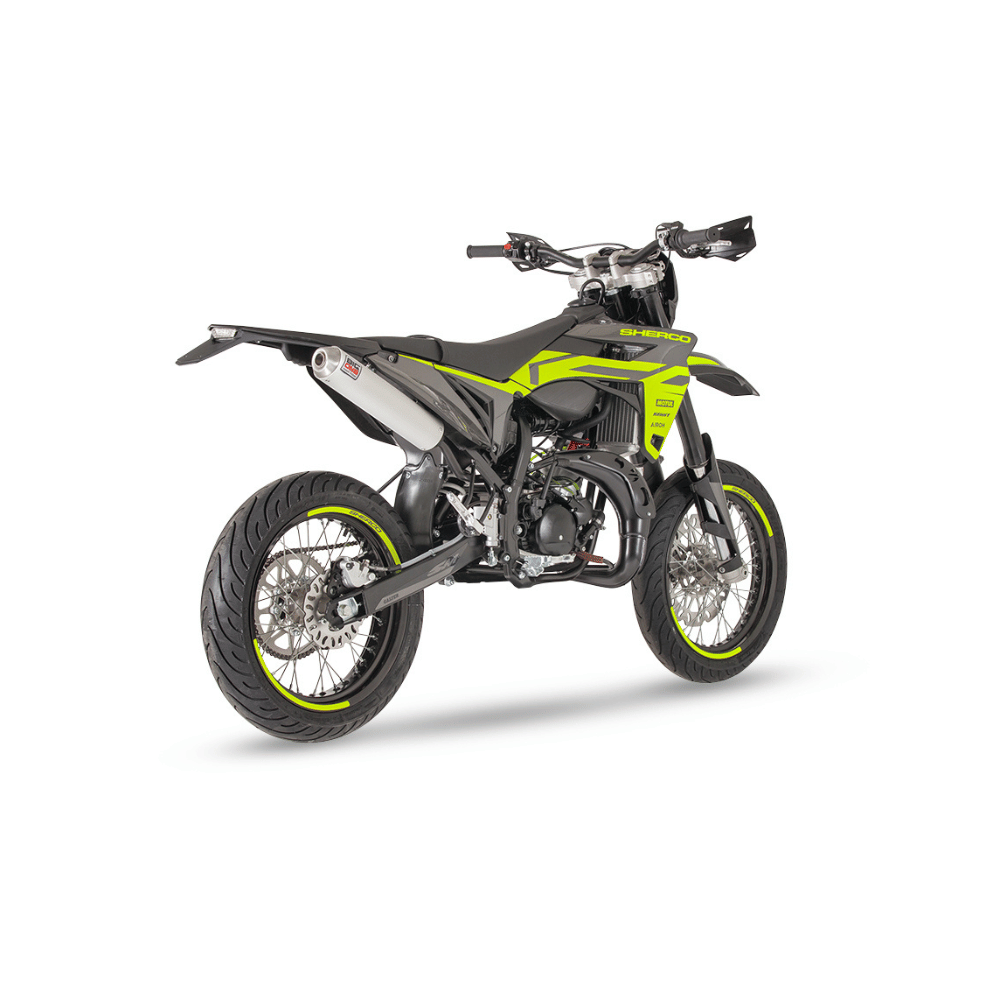 Sherco SM-RS Silver 50cc Supermoto Bike