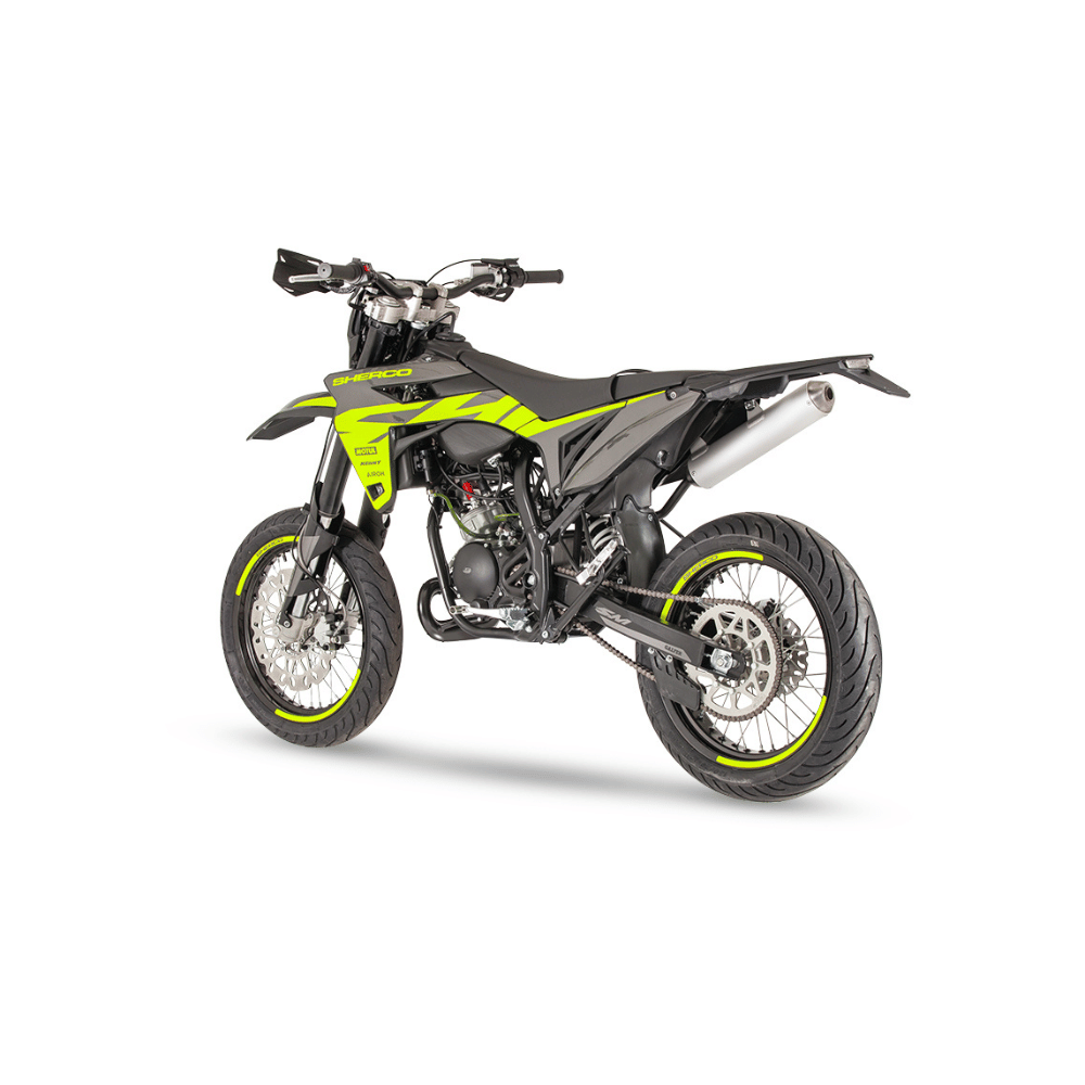 Sherco SM-RS Silver 50cc Supermoto Bike