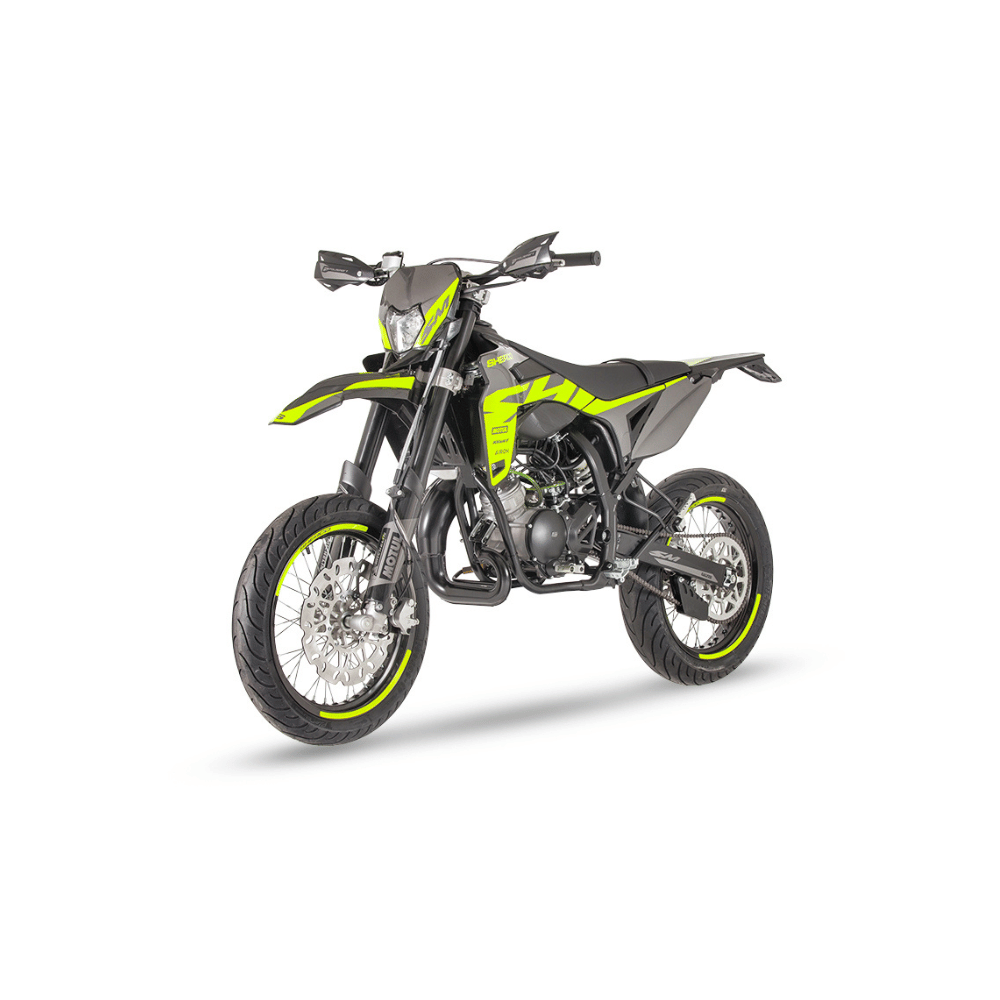 Sherco SM-RS Silver 50cc Supermoto Bike