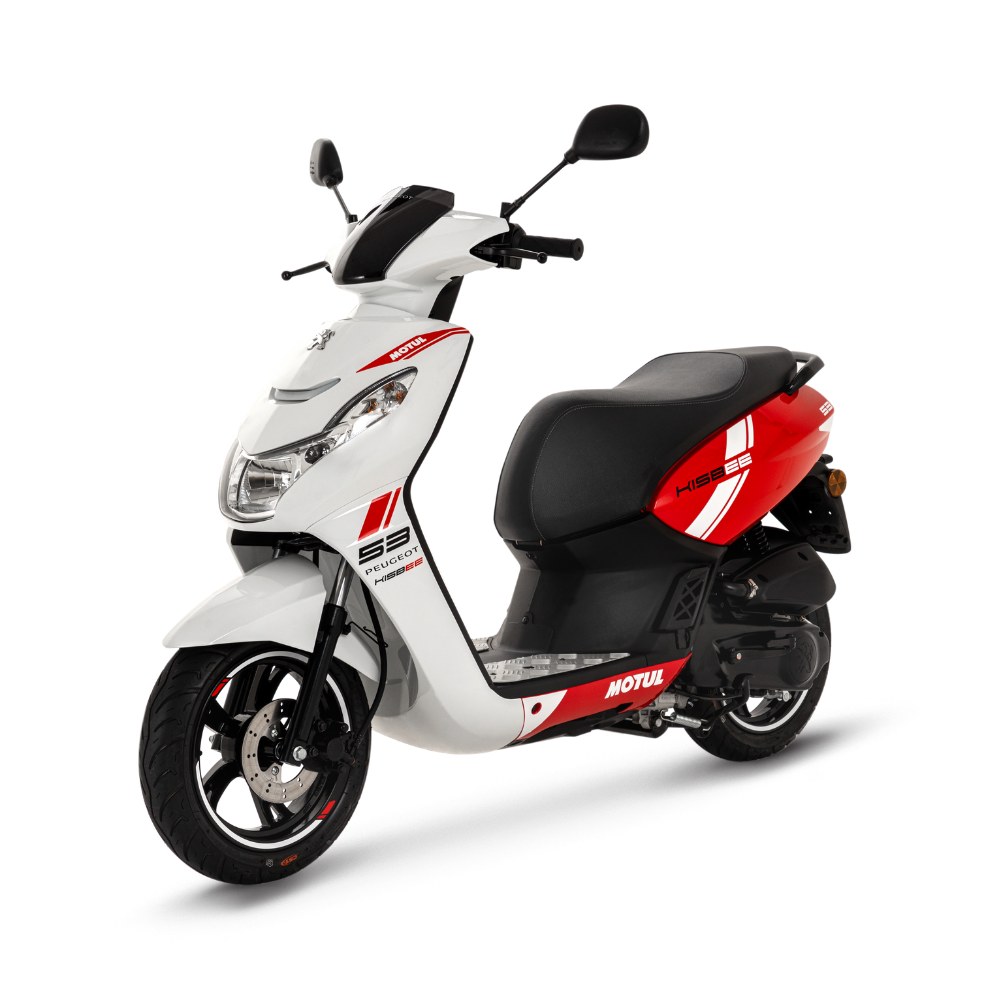 New Peugeot Scooter Kisbee 50cc Euro 5 Active Motul Red Edition