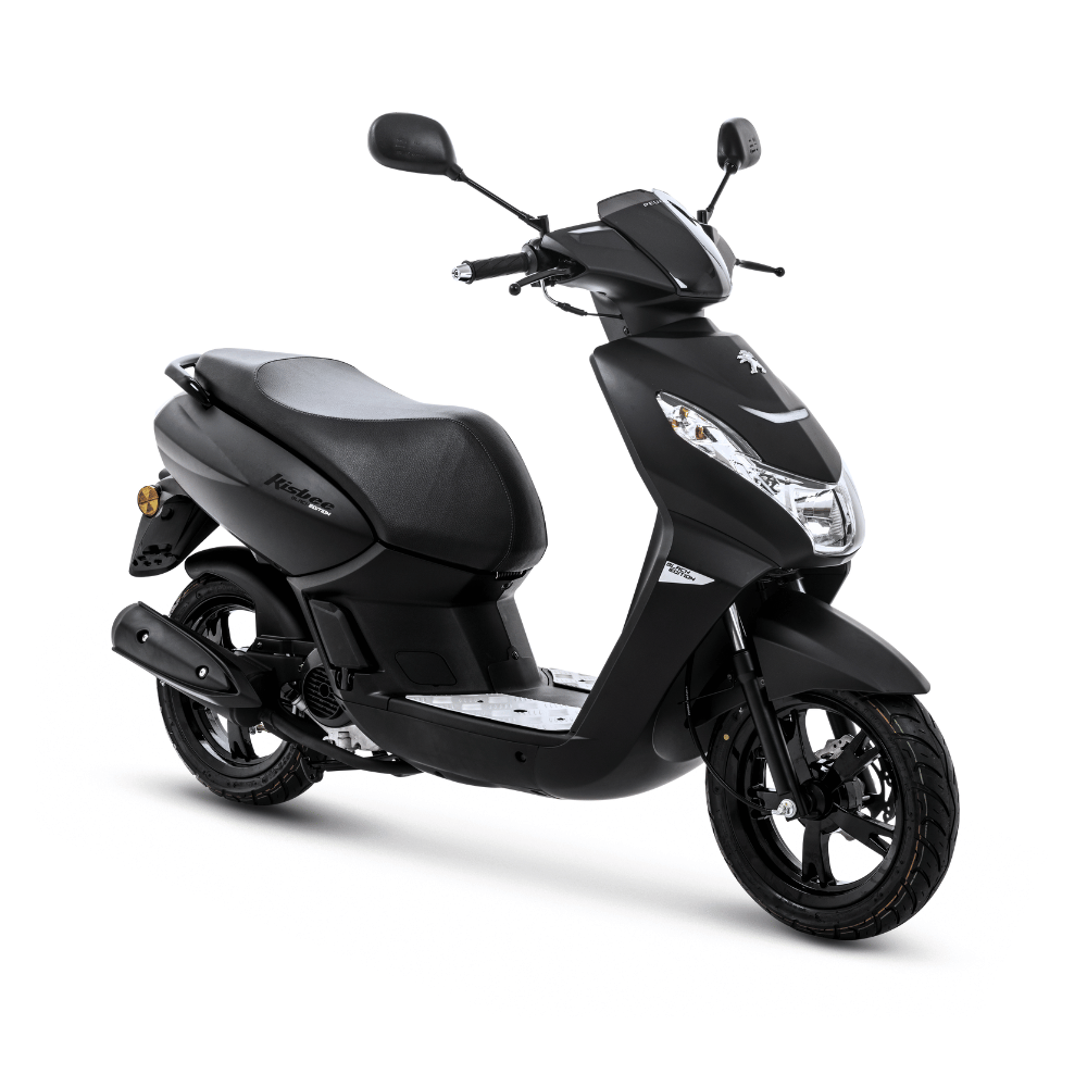 2023 Peugeot Kisbee 50cc Euro 5 Active Black Edition - Road and Trials