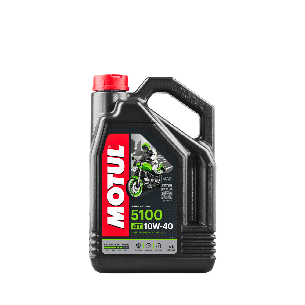 Motul 5100 10W-40 4T Semi Synthetic Oil | Road and Trials