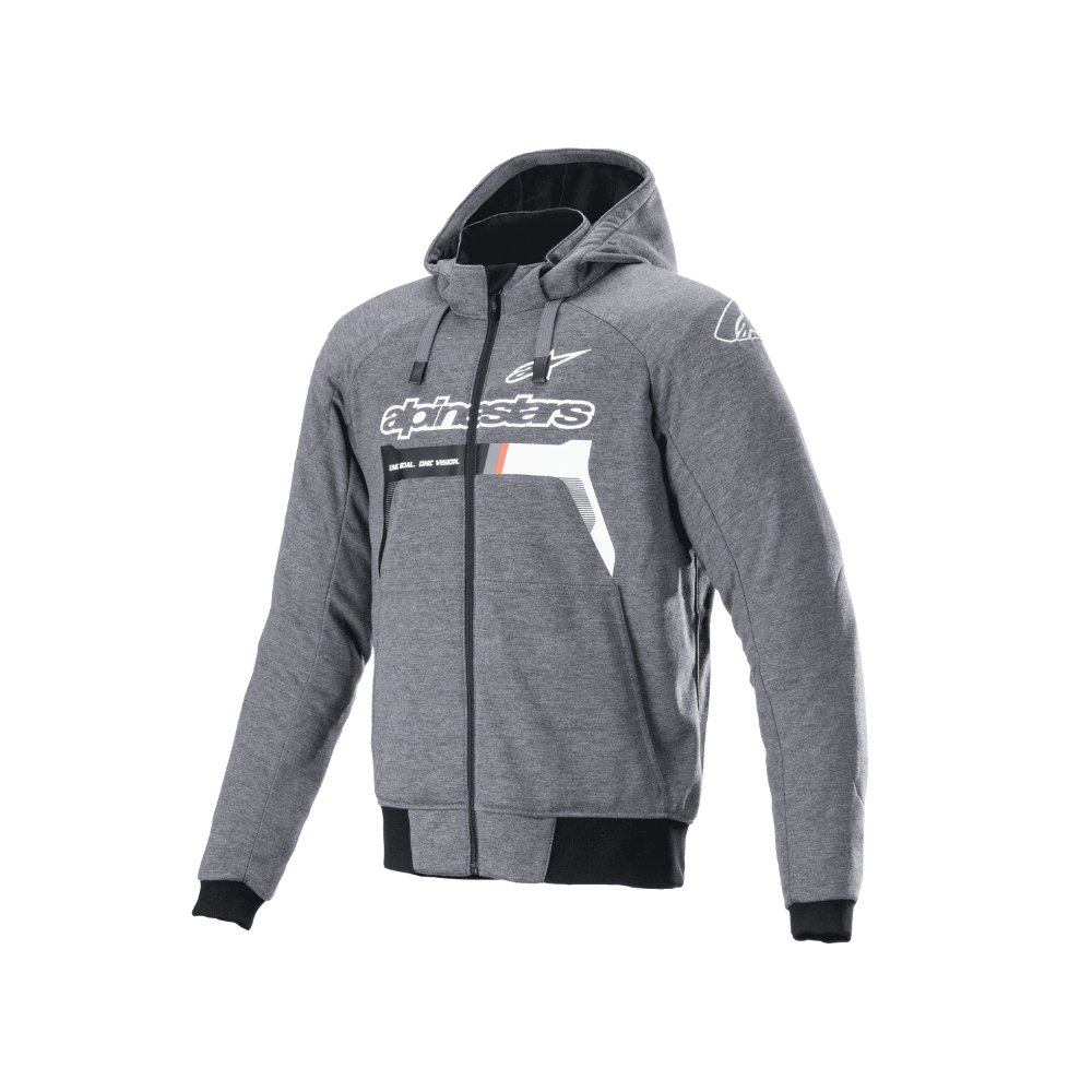 Alpinestars Fleece-Hoodie Ride V3 Black/White/Red | Maciag Offroad