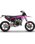 Fantic XM 50 Performance 2-Stroke Road-Legal Supermoto Bike - Pink - Road and Trials