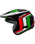 Hebo Zone Pro Classic Trials Helmet – Black / Green - Road and Trials