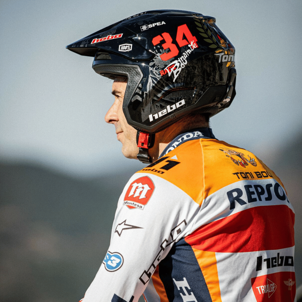 Hebo Trials Helmet Zone Pro Toni Bou 34