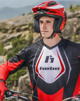 Hebo Zone Pro Classic Trials Helmet – Red - Road and Trials