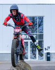 Jitsie L3 Petrl Trials Pants - Red - Road and Trials