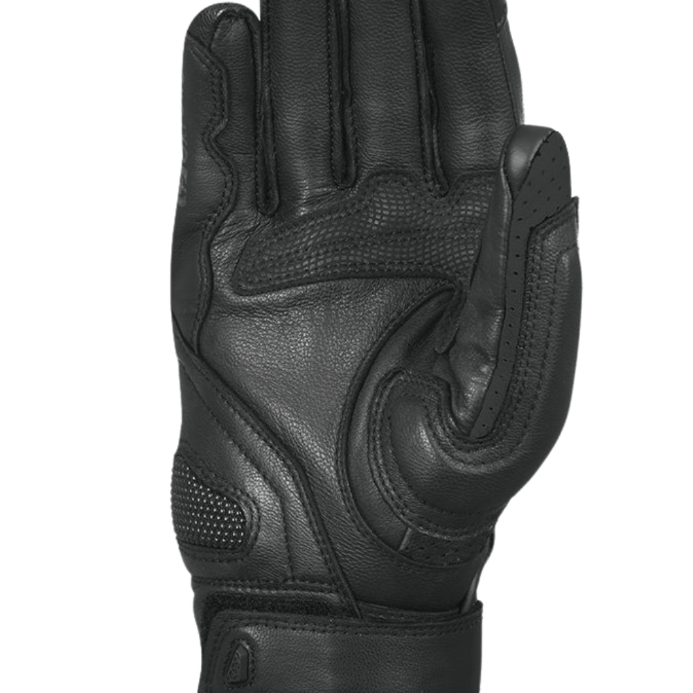 Oxford Hawker Motorcycle Gloves Full Leather, Ventilated CE