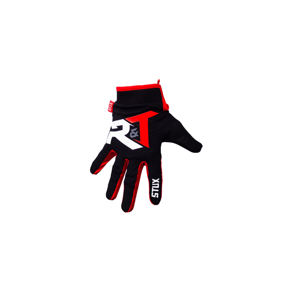 Road and Trials X Stux Gloves Kids - Red - Road and Trials
