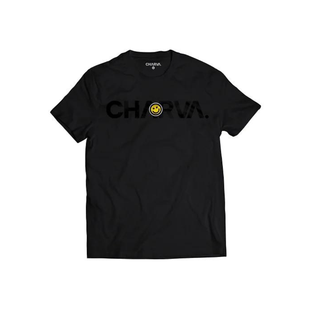 Charva Tee - Black Out - Road and Trials