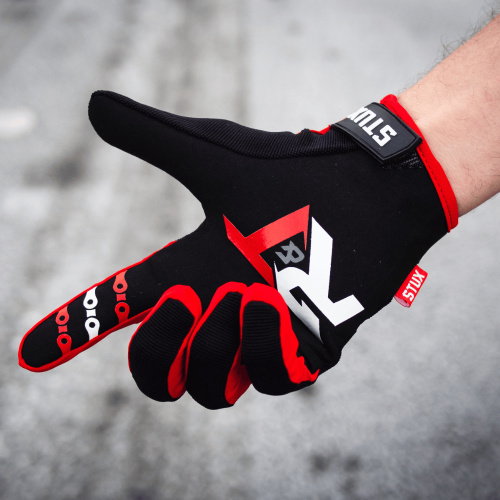 Road and Trials X Stux Gloves - Red - Road and Trials