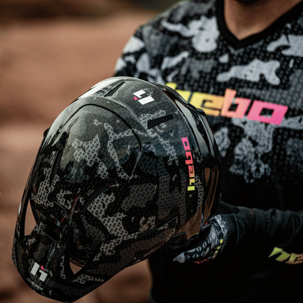 camouflage motorcycle helmet uk Hebo Zone Pro Camo Trials Helmet