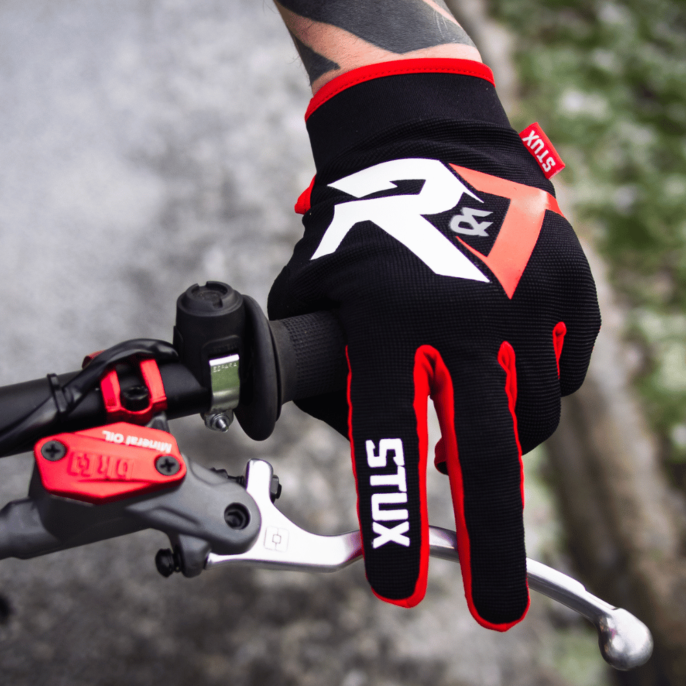 Road and Trials X Stux Gloves - Red - Road and Trials