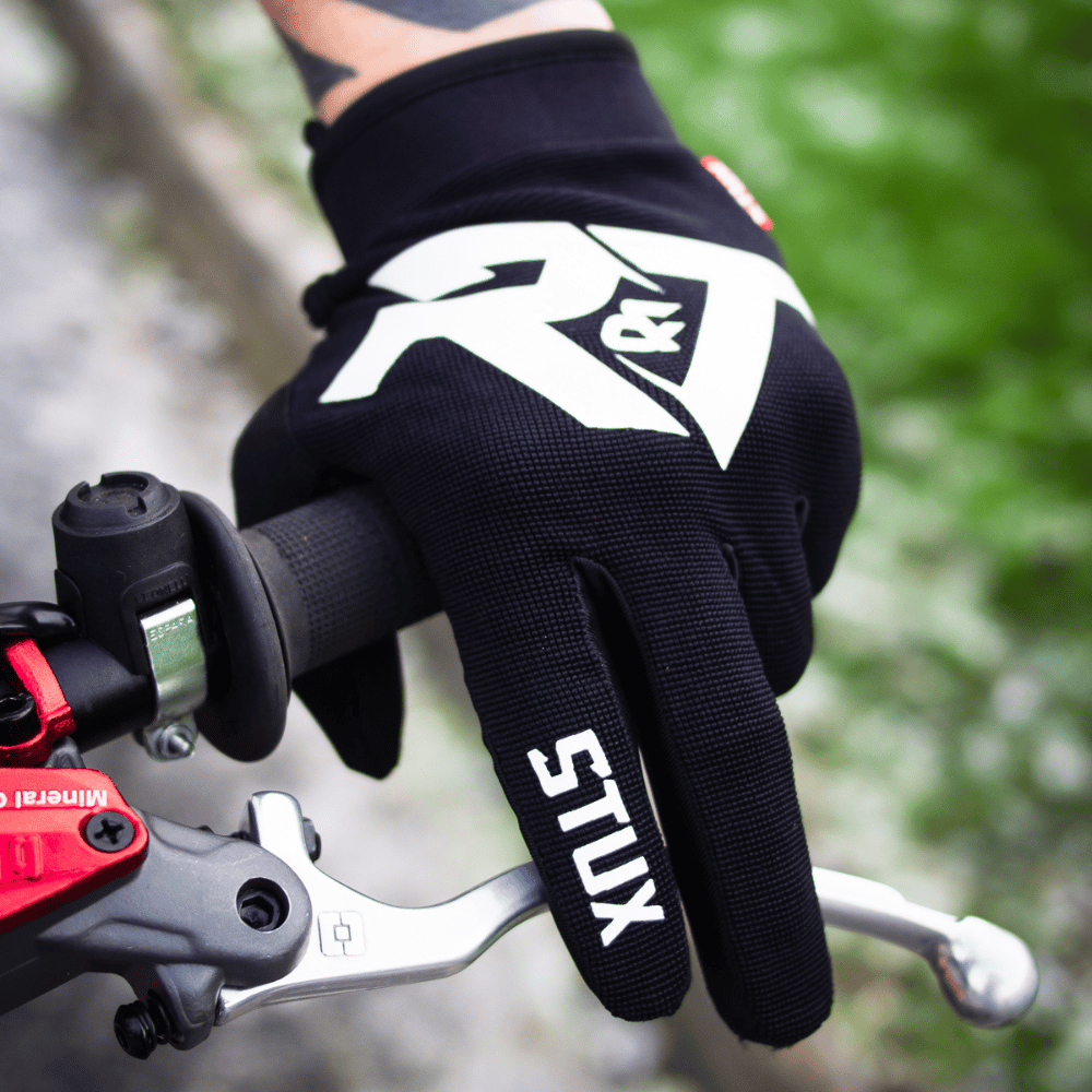 Road and Trials X Stux Gloves Black Road and Trials