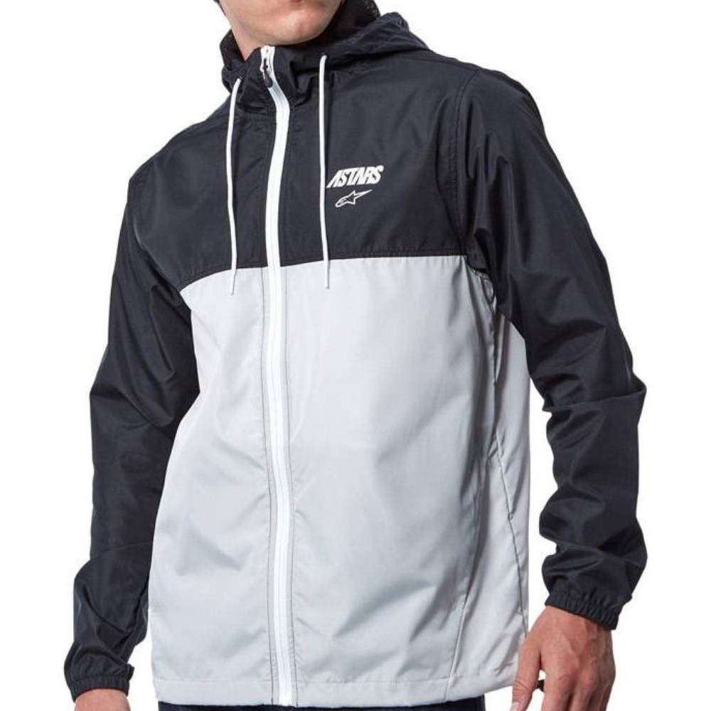 Alpinestars Cruiser Windbreaker Jacket - Black / Grey - Road and Trials