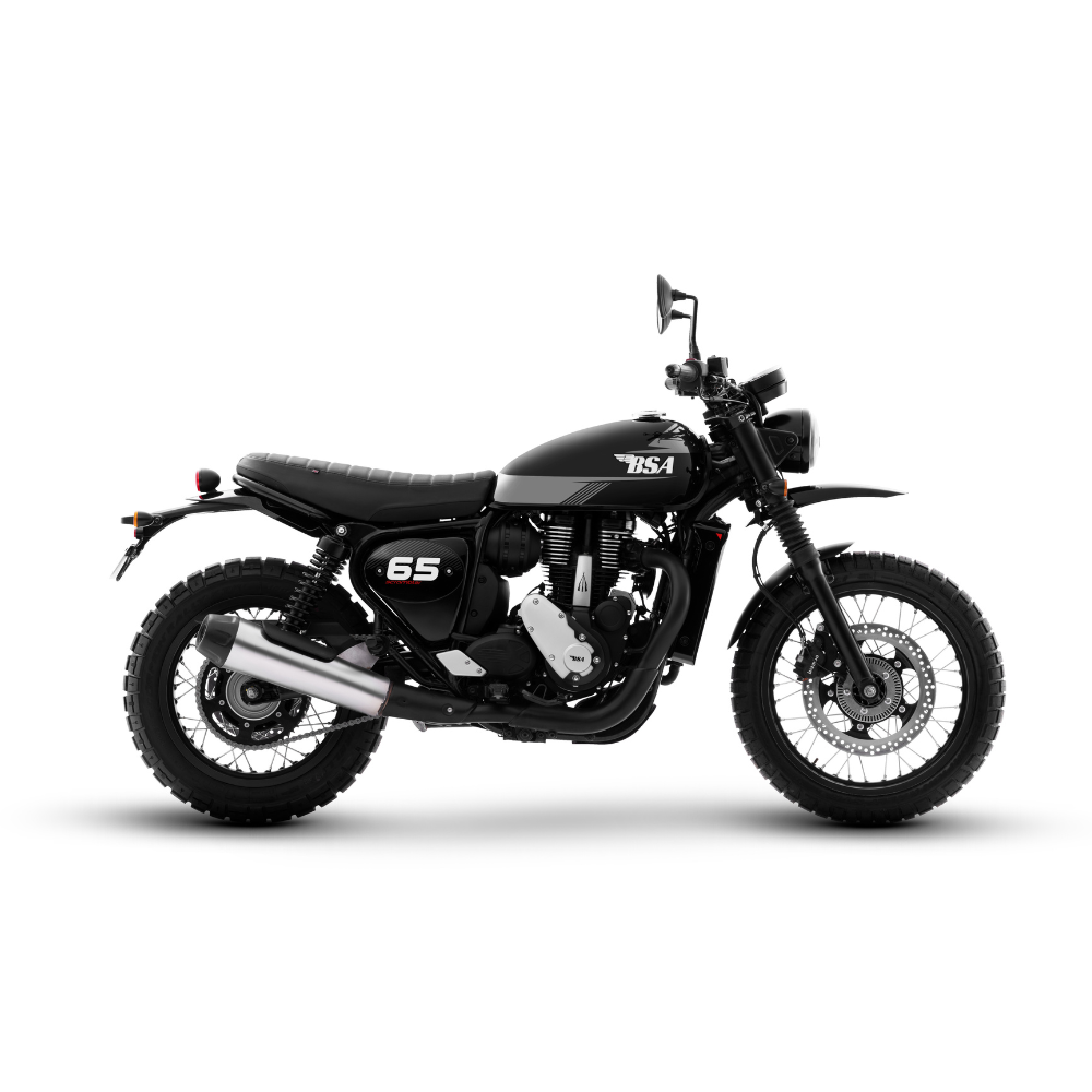 BSA Scrambler 650 - Raven Black - Road and Trials