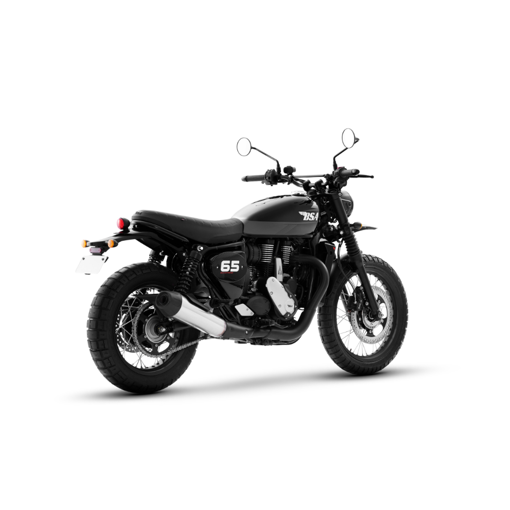 BSA Scrambler 650 - Raven Black - Road and Trials