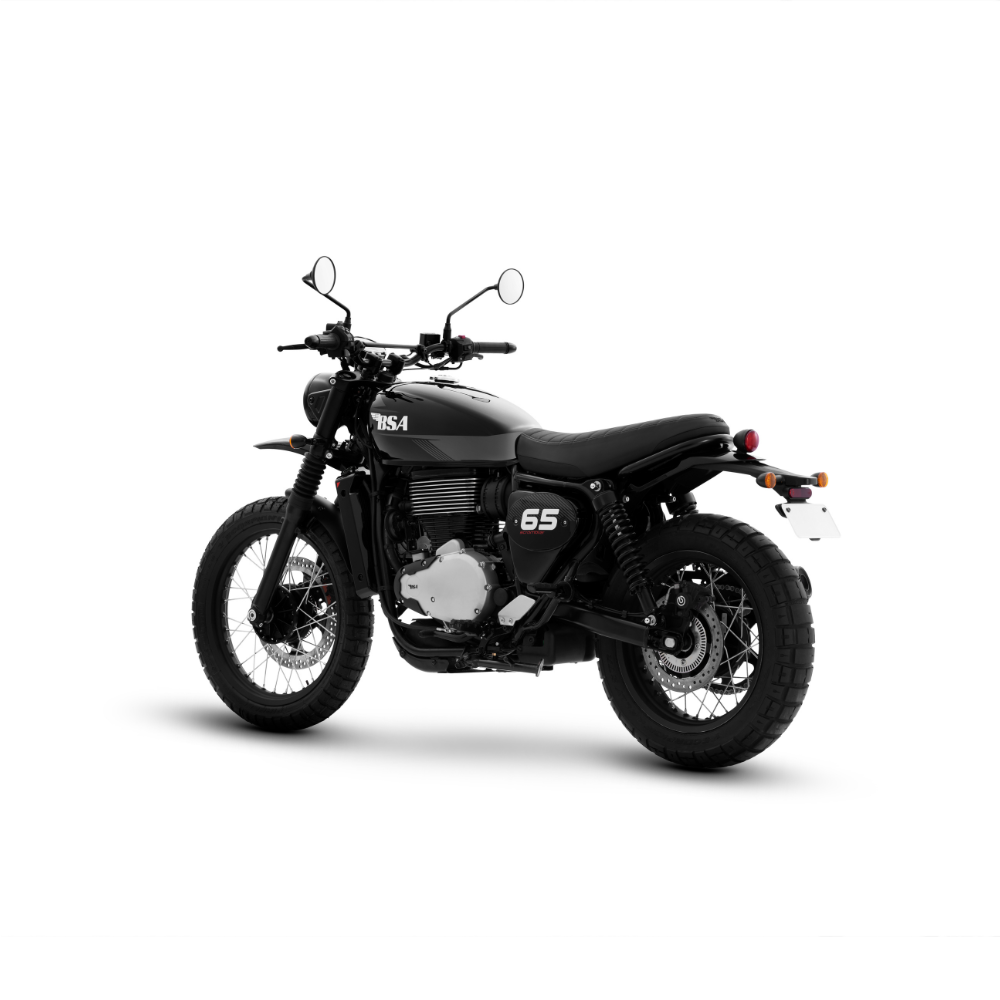 BSA Scrambler 650 - Raven Black - Road and Trials