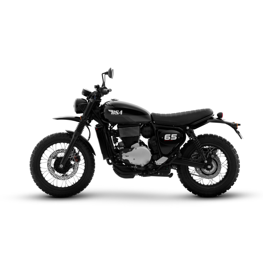 BSA Scrambler 650 - Raven Black - Road and Trials