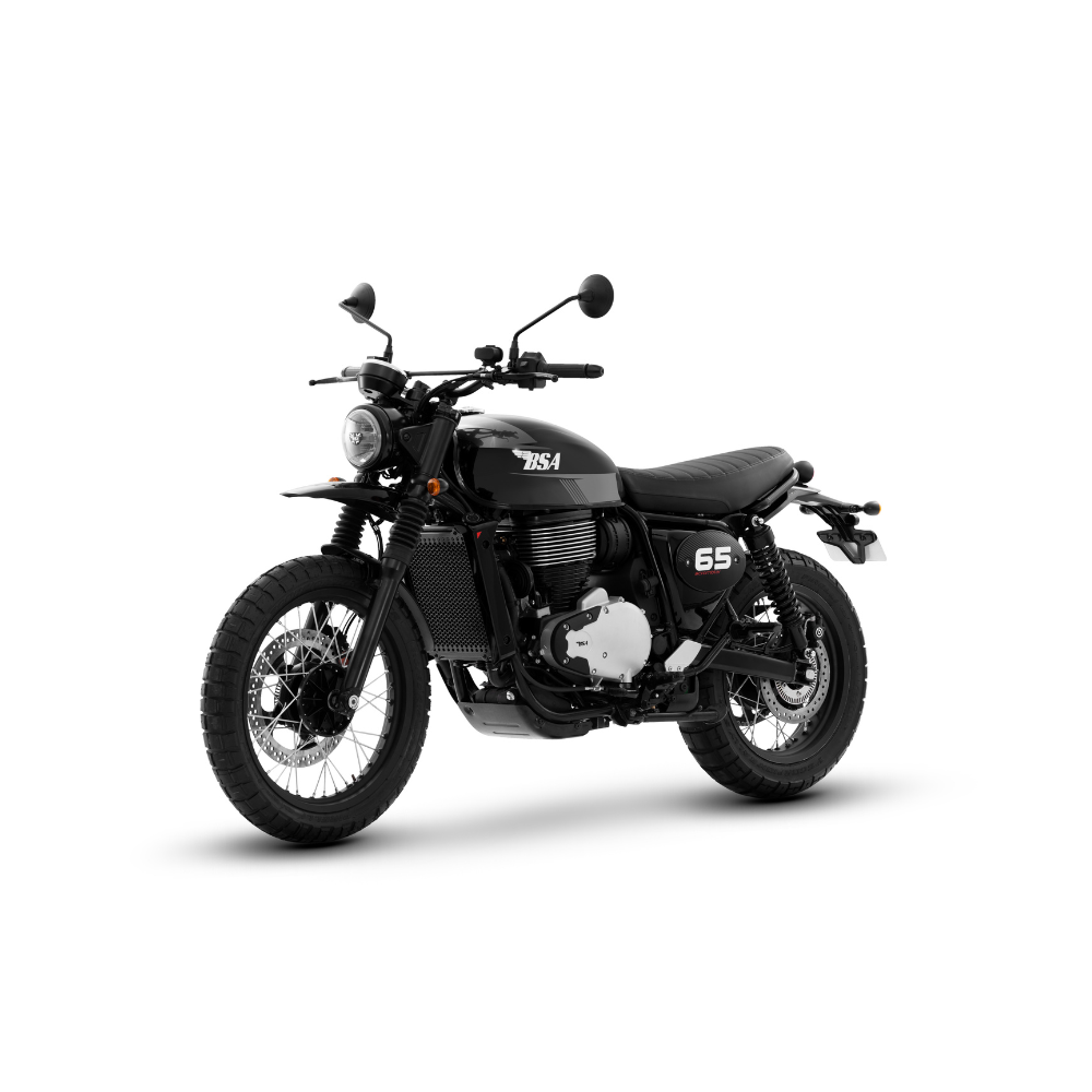 BSA Scrambler 650 - Raven Black - Road and Trials