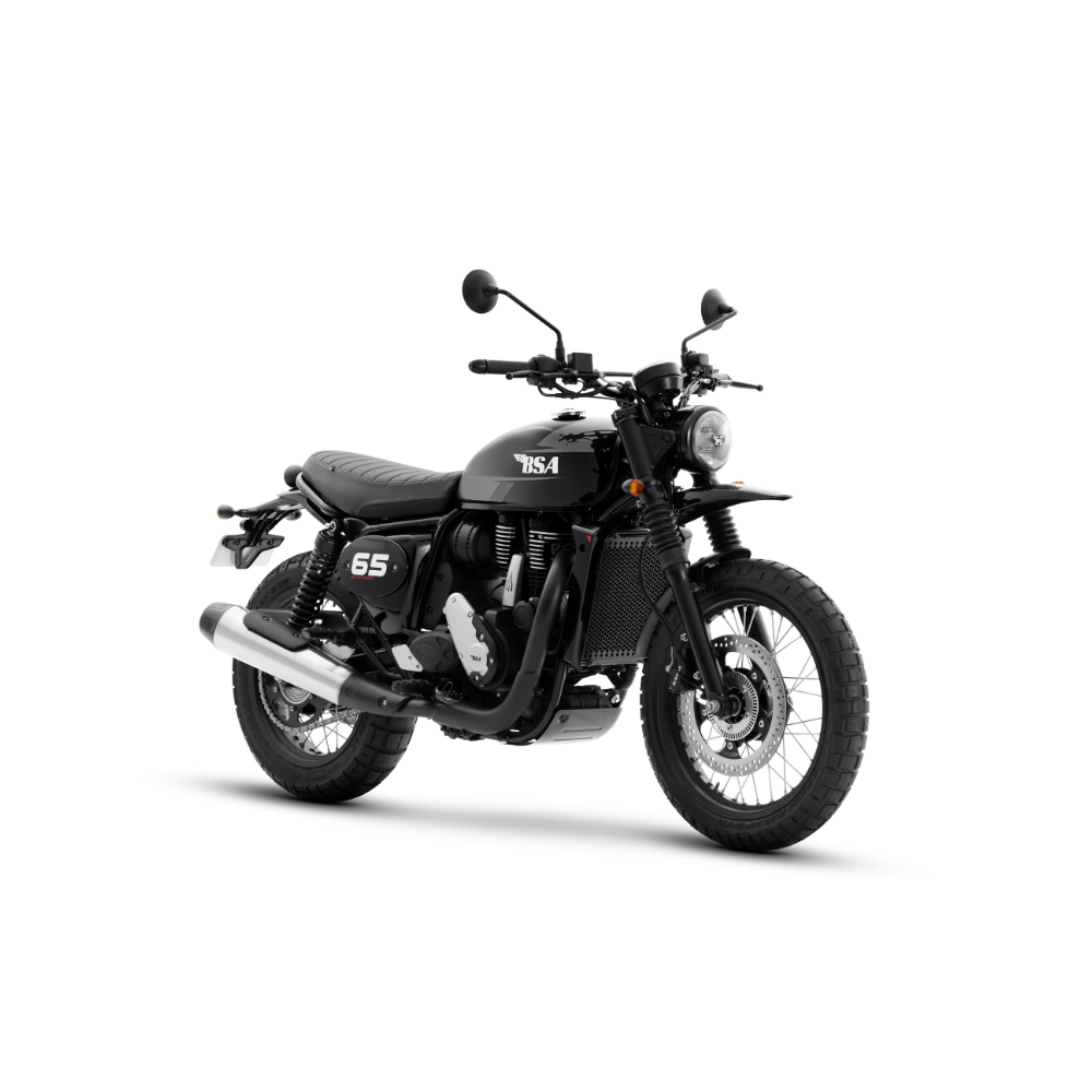 BSA Scrambler 650 - Raven Black - Road and Trials