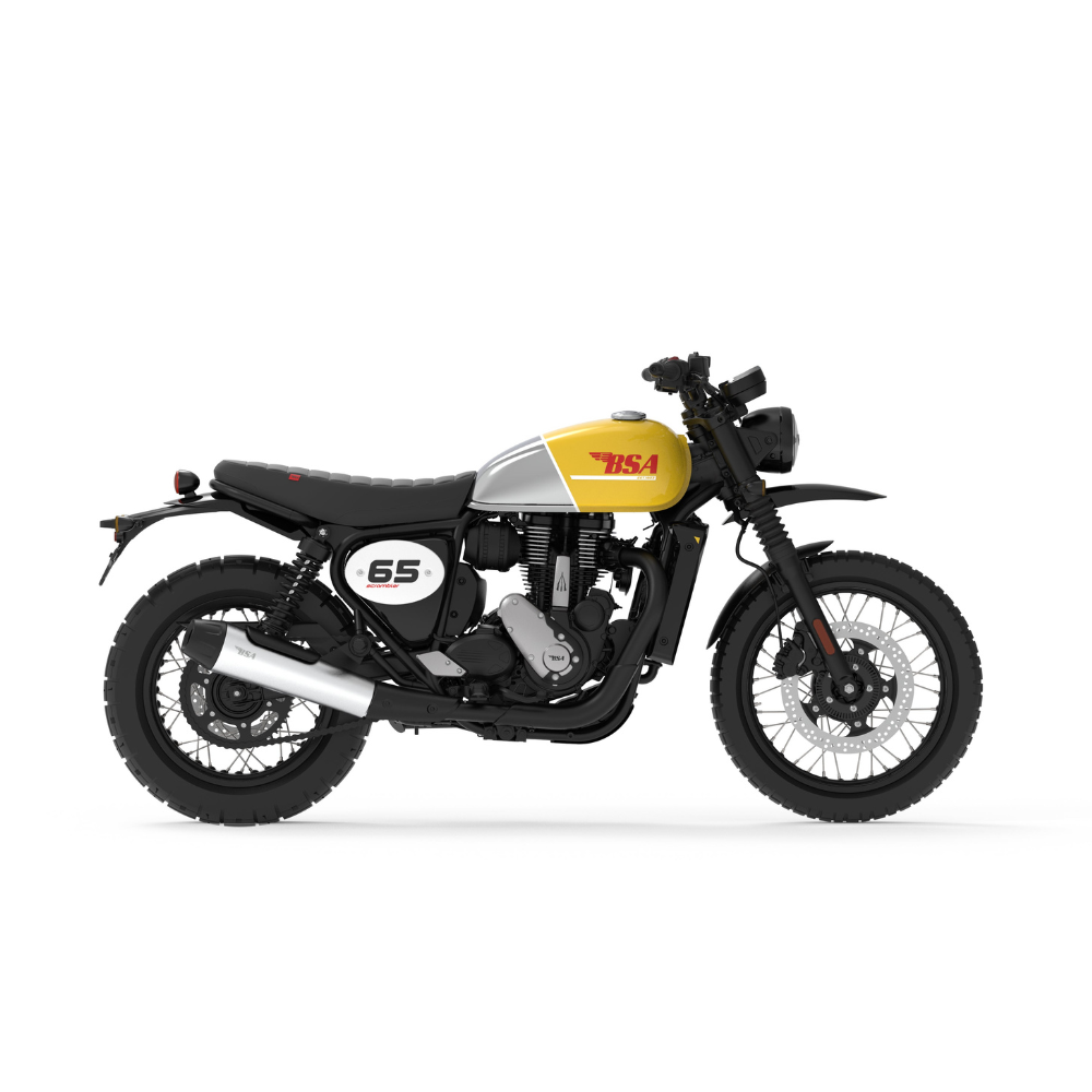 BSA Scrambler 650 - Victor Yellow - Road and Trials