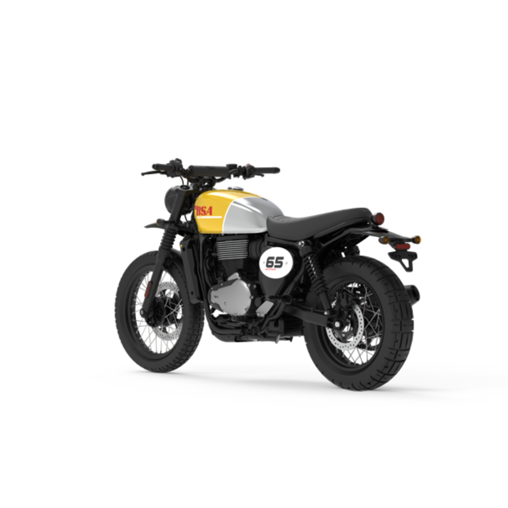 BSA Scrambler 650 - Victor Yellow - Road and Trials