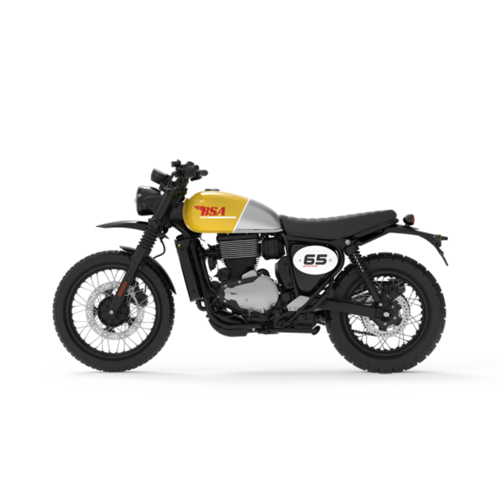 BSA Scrambler 650 - Victor Yellow - Road and Trials