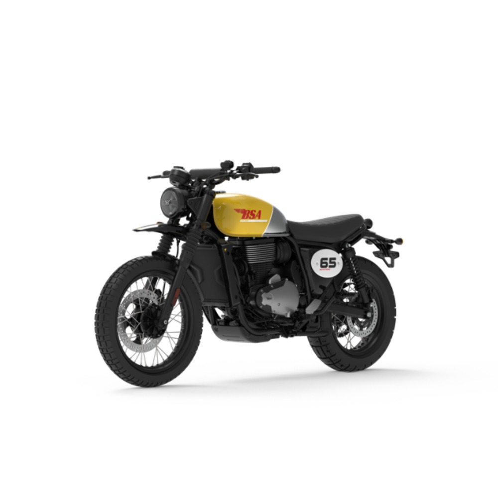 BSA Scrambler 650 - Victor Yellow - Road and Trials