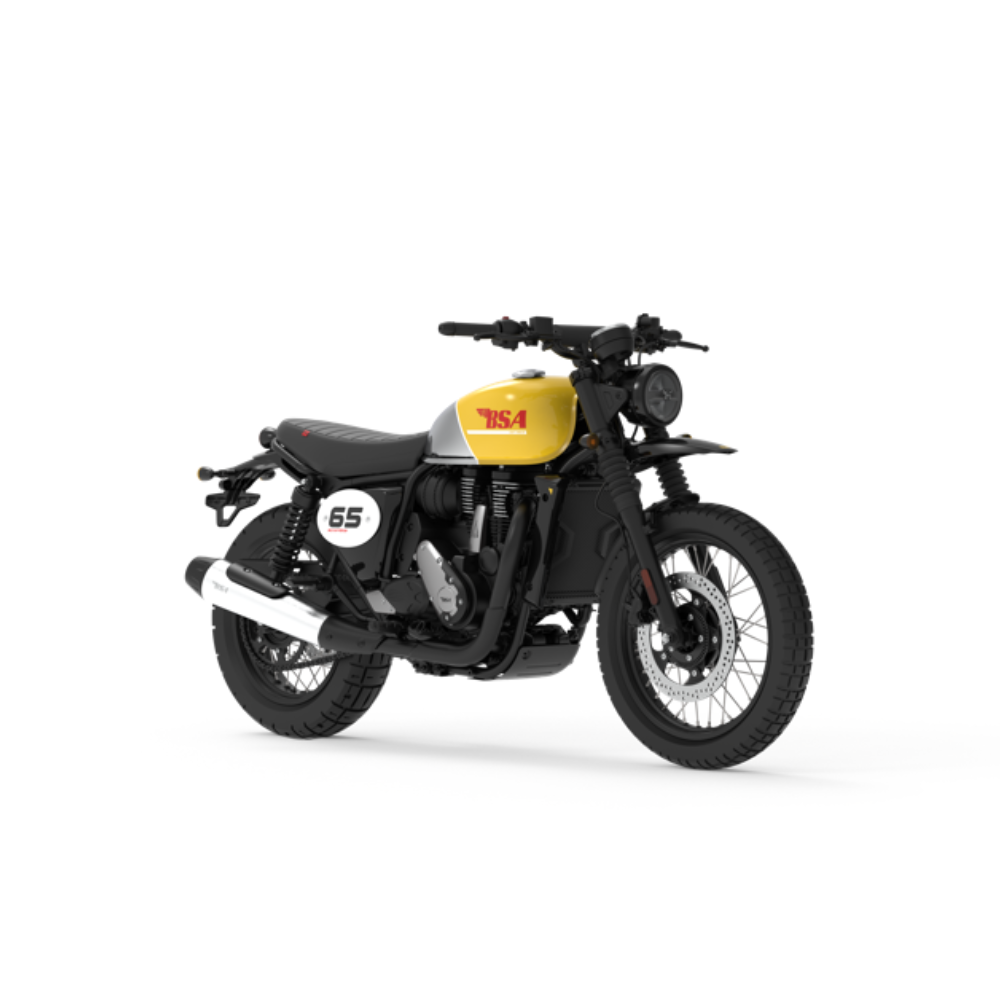 BSA Scrambler 650 - Victor Yellow - Road and Trials