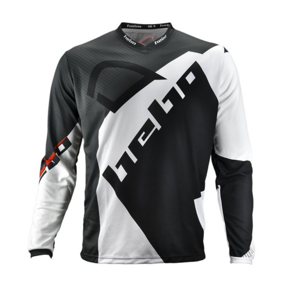 Hebo Pro 20 Trials Shirt – Grey - Road and Trials