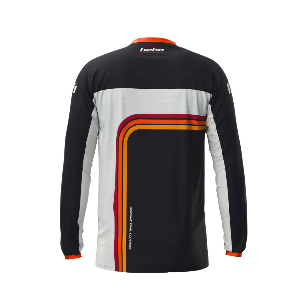 Hebo Pro Trials Retro Shirt - Red - Road and Trials