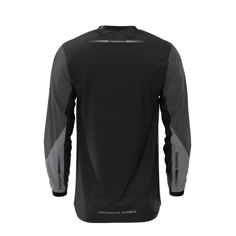 Hebo Tech 26 Trials Shirt – Black - Road and Trials