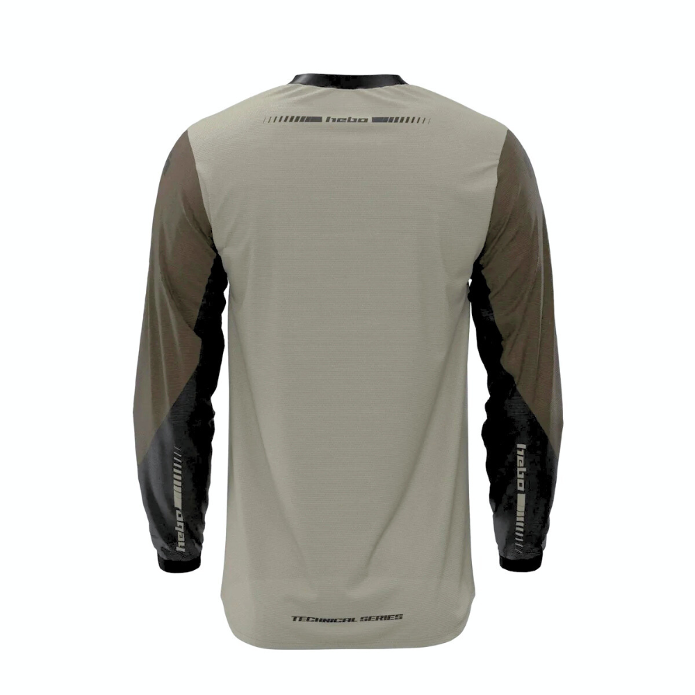 Hebo Tech 26 Trials Shirt – Khaki - Road and Trials