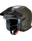 Hebo Trials Helmet Zone 5 Duo - Khaki - Road and Trials