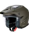 Hebo Trials Helmet Zone 5 Duo - Khaki - Road and Trials