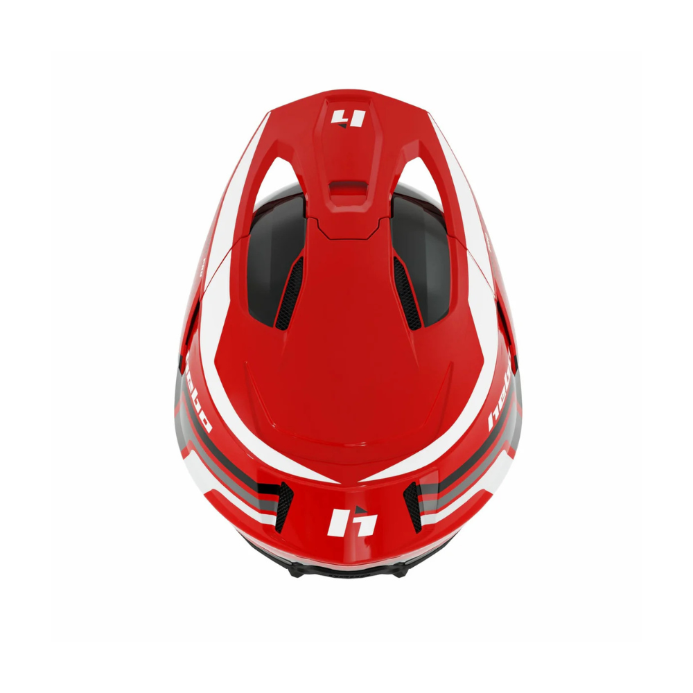Hebo Zone Pro Classic Trials Helmet – Red - Road and Trials