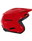 Hebo Zone Pro Monocolour Trials Helmet - Red - Road and Trials
