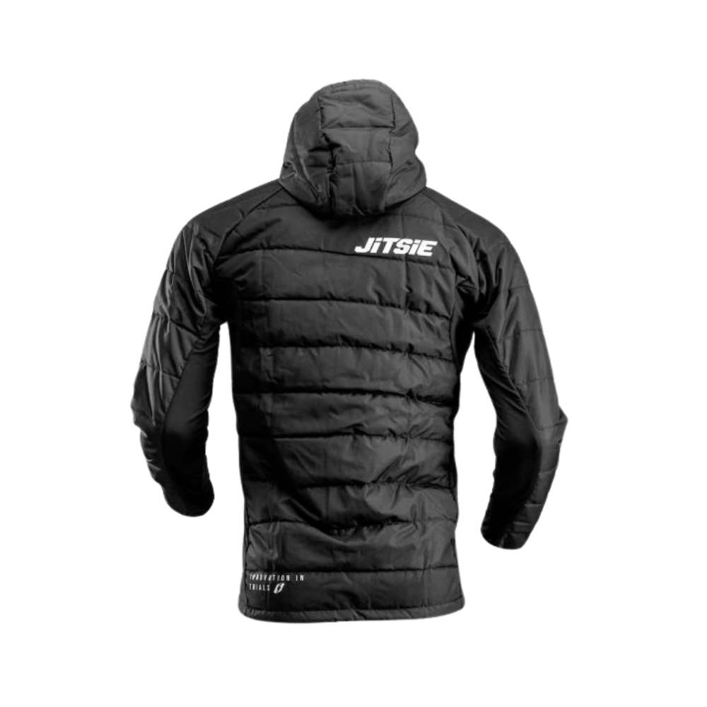 Jitsie Crew Puffer Jacket – Black - Road and Trials