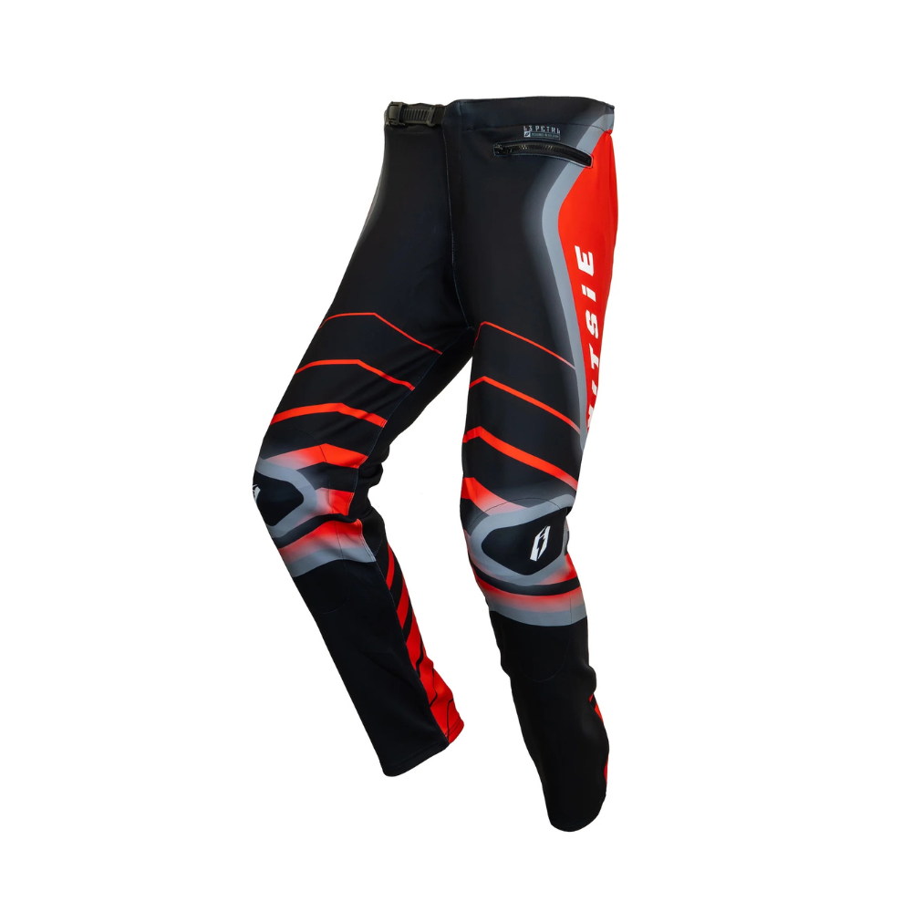 Jitsie L3 Petrl Trials Pants - Red - Road and Trials