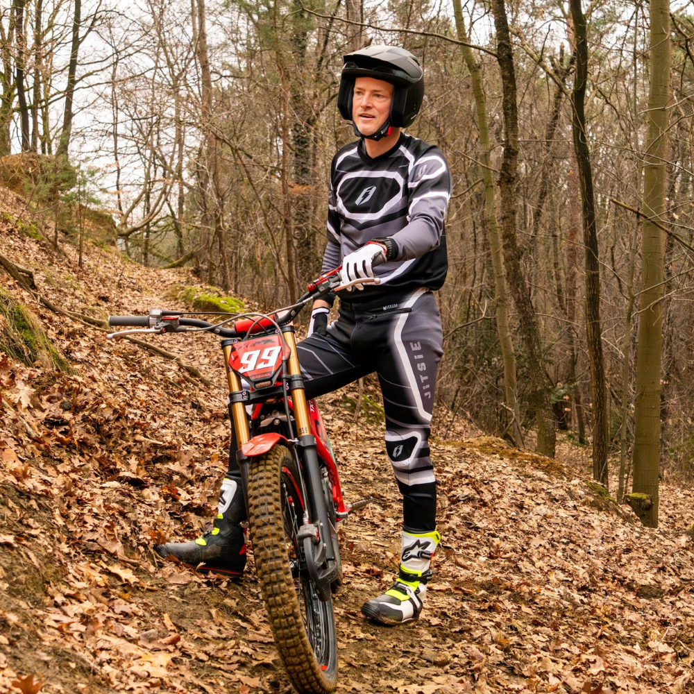 Jitsie L3 Petrl Trials Pants - Black - Road and Trials