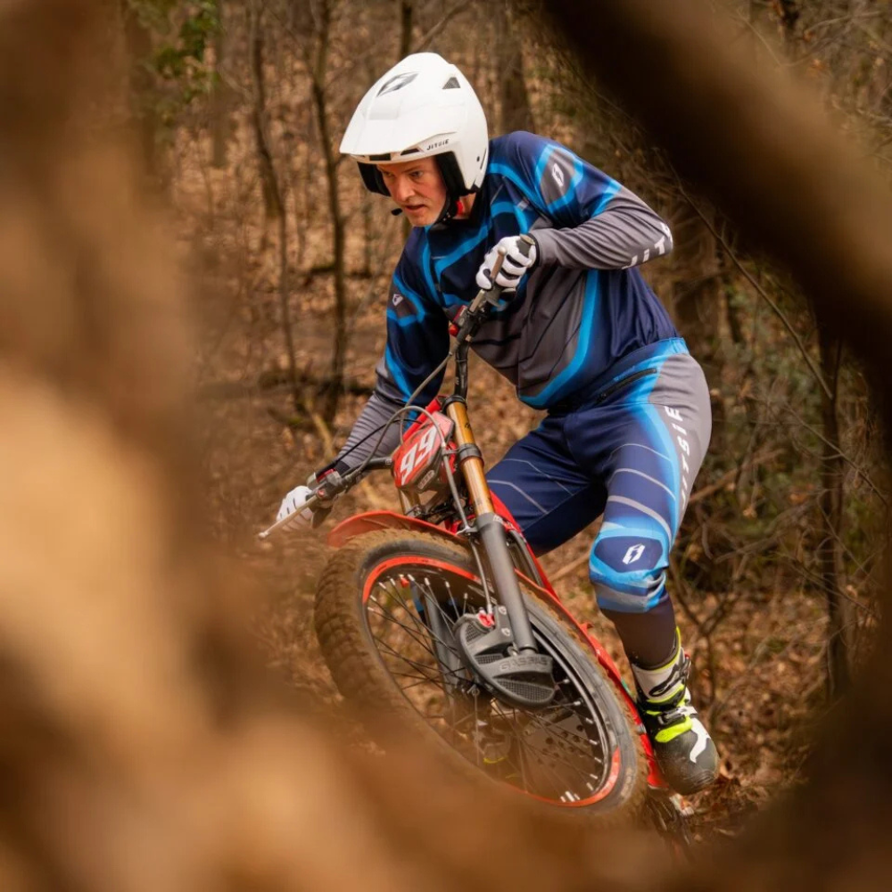 Jitsie L3 Petrl Trials Pants - Blue - Road and Trials