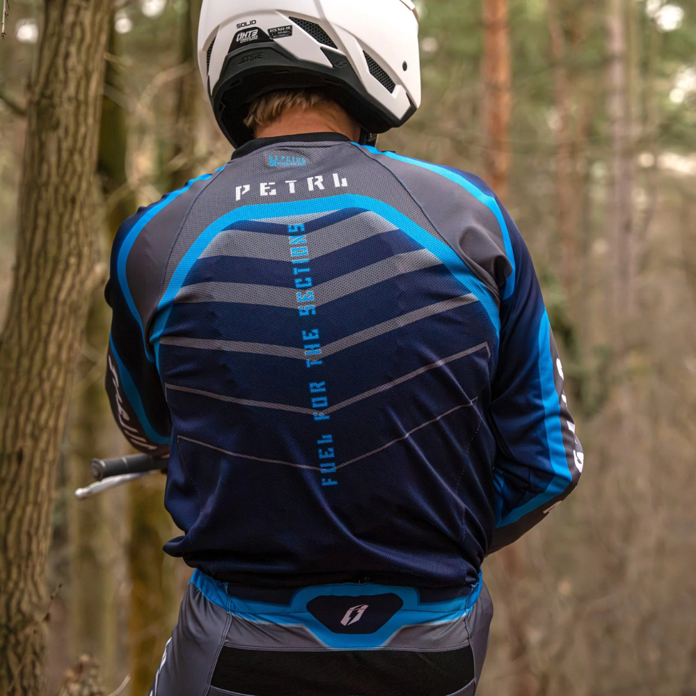 Jitsie L3 Petrl Trials Pants - Blue - Road and Trials