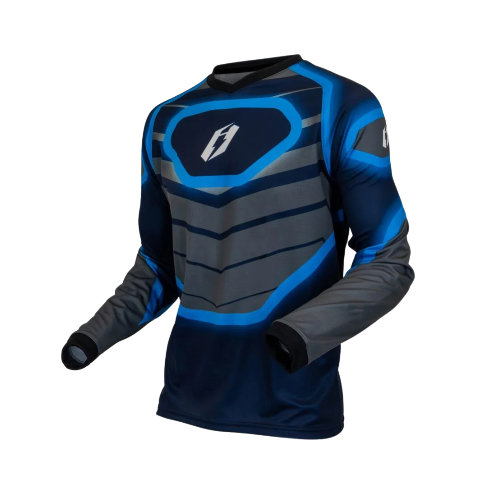 Jitsie L3 Petrl Trials Shirt - Blue - Road and Trials
