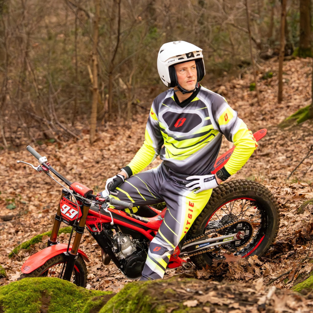Jitsie L3 Petrl Trials Shirt - Yellow - Road and Trials