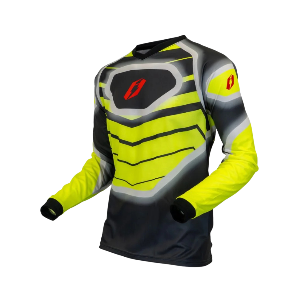 Jitsie L3 Petrl Trials Shirt - Yellow - Road and Trials